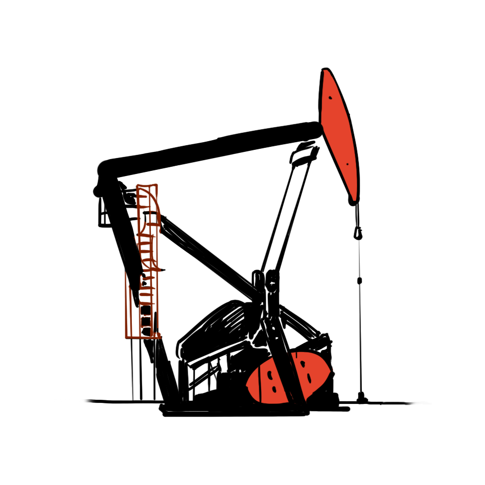 Grua de petroleo